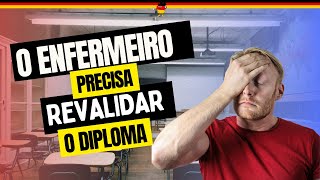 COMO É A REVALIDAÇÃO DE DIPLOMA DE ENFERMAGEM NA ALEMANHA [upl. by Nosnej]