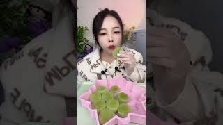 ASMR Eating BroadcastCucumber flavored round iceEat iceshorts icesounds [upl. by Ecinahc517]