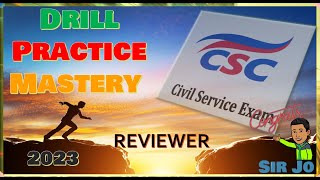 2023 Civil Service Reviewer Drills [upl. by Nali]