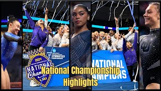 NCAA Gymnastics Nationals Highlights [upl. by Rosenblatt]