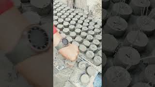 Making concrete spacer block [upl. by Hinkle]