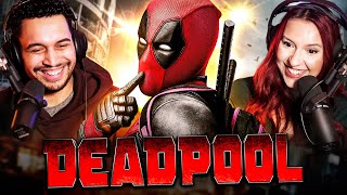 DEADPOOL 2016 MOVIE REACTION  I DIDNT EXPECT TO LAUGH THIS HARD  First Time Watching  Review [upl. by Epuladaugairam]