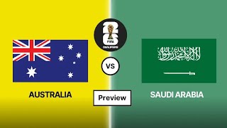 🔥🔥🔥Australia 🇦🇺 Vs Arabia Saudita 🇸🇦  Eliminatorias de Asia AFC l Ronda 3 l Grupo C🔥🔥🔥 [upl. by Ahsinom]