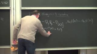 Lecture 1  Introduction to Riemannian geometry curvature and Ricci flow  John W Morgan [upl. by Kinnard]