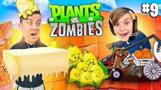 We Are Making Popcorn in PLANTS vs ZOMBIES episode 9 [upl. by Atirac813]