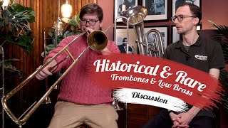 Exploring Vintage Trombones amp Low Brass  Dawkes Music [upl. by Mather]