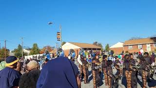 Middle School Marching Band At The 2023 GHOE Homecoming Parade [upl. by Kirbie]