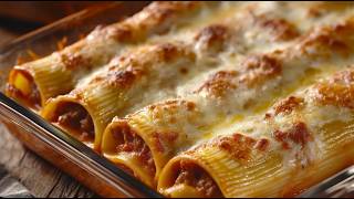 Italian classics on your table cannelloni with minced meat [upl. by Buddie]