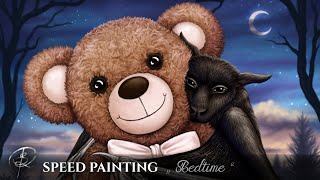 quot Bedtime quot Digital Speed Painting by Sarah Richter [upl. by Nostets716]