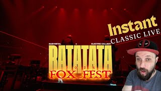 BABYMETAL x ElectricCallboy  RATATATA OFFICIAL Live Music Video at FOXFEST Reaction [upl. by Akeimahs]