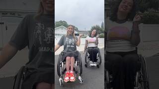 🎃 DC tronsibs rollettesdance wheelchairdance dancetrends halloween monstermashdance [upl. by Iyre]