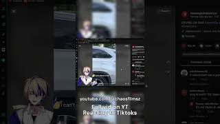 Driving with slashed tires is WILD funny meme react vtuber envtuber shorts [upl. by Eteragram]