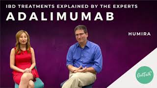 Adalimumab Humira  IBD treatments explained by the experts [upl. by Ahsiemal]