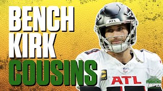 The Falcons need to BENCH KIRK COUSINS to save their season and win the NFC South [upl. by Tippets]