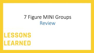 ⚡️🚨 My Experience with the quot7 Figure Mini Groupquot by Caleb  Earnings Revealed ⚡️🚨 [upl. by Nigen]