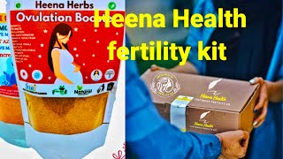 Heena health fertility kit Ke bare main fertility kit order ki hai subscribe channelMrs Anu Vlog [upl. by Antonino709]