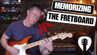 FRETBOARD MEMORIZATION [upl. by Ydnagrub]