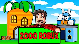 WYDAŁEM 2000 R NA DJ BUNNY I DOM MARCHWII W CHEESE TOWER DEFENSE  ROBLOX [upl. by Takashi]