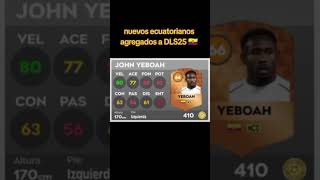 Ecuatorianos nuevos en Dream league soccer 25 ✅ [upl. by Nevin]