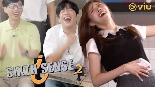 Try Not To Laugh Mijoo is a genius at this game 🤣  Catch Sixth Sense 2 FREE on Viu [upl. by Leal]