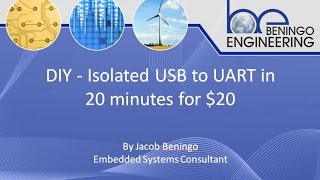 Isolated USB to UART Converter in 20 minutes for 20 [upl. by Rona620]