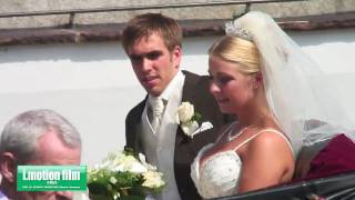 Philipp Lahm und Claudia  Hochzeit  Wedding  Filmproduction Munich [upl. by Daisey766]