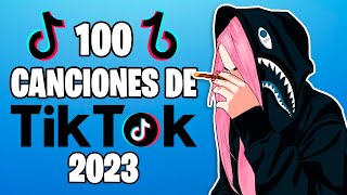 100 CANCIONES de TIKTOK que NO SABÍAS el NOMBRE 2023 🔵 [upl. by Pius]