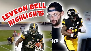 Rugby Player Reacts to LEVEON BELL NFL Highlights [upl. by Adnamas935]