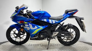 SUZUKI GSXR125 AL8 2018 21K WALK AROUND  RUNNING VIDEO [upl. by Budde]