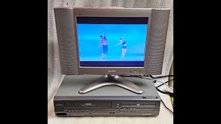 Magnavox MWD2205 DVD VCR Combo VHS Player Recorder [upl. by Amity35]