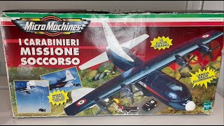 Micro Machines I Carabinieri Missione Soccorso Battle Squads c130 Repurposed Review and Comparison [upl. by Hach446]