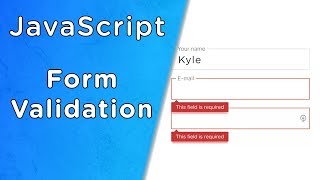 JavaScript Form Validation [upl. by Euphemie324]