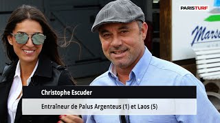 Christophe Escuder entraîneur de Palus Argenteus et Laos Mercredi 21 février à CagnessurMer [upl. by Nroht]