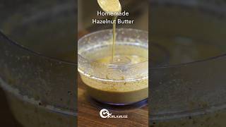 Homemade Roasted Hazelnut Butter hazelnut butter shorts [upl. by Namsu]