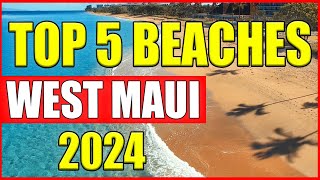 Top 5 Beaches in Maui  Kaanapali Kapalua Napili Hawaii [upl. by Rubma]