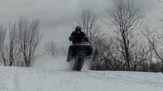 Mod sled test 600 triple elan plug check fun at the farm [upl. by Annanhoj]