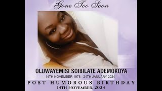 Post Humorous Birthday of Ms Yemisi Ademokoya [upl. by Atnes]