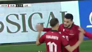 Armando Broja Goal Albania vs Liechtenstein 30 All Goals and Extended Highlights [upl. by Stanwood]