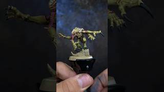 👽🛸🧬 Tyranid Genestealers  Hive Fleet Gorgon paint scheme Easy miniature painting warhammer [upl. by Cathlene]