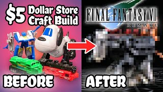 DOLLAR TREE KITBASHING  Final Fantasy VII Figure [upl. by Etta]