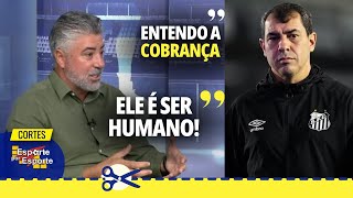 GALLO RESPONDE SOBRE ESTILO DE JOGO DO SANTOS DE CARILLE EM 2024  CORTES EPE [upl. by Atekihs]