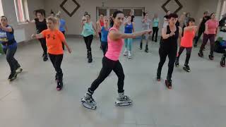 Fat burning Kangoo Jumps workout for all ages [upl. by Mazel673]