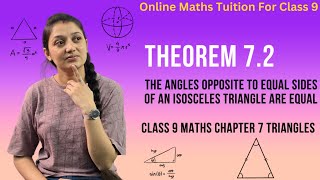 Theorem 72  Class 9 Maths Chapter 7 Triangles  NCERT Maths  Best Online Tuition For Class 9 [upl. by Ethelstan850]