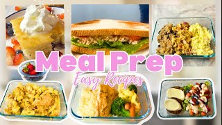 Meal Prep Recipes 🍓🫐  Breakfast🍓 Lunch and Dinner  High Protein Meal [upl. by Maggie]