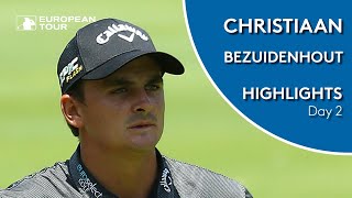 Christiaan Bezuidenhout Highlights  Round 2  2019 Estrella Damm NA Andalucia Masters [upl. by Lowis]