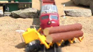 Ho Scale Model Train Crashes Derailments and Fails in 1000 FPS  Part 2 [upl. by Myke]