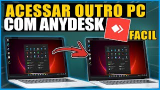 COMO ACESSAR OUTRO COMPUTADOR USANDO ANYDESK  BAIXAR e USAR ANYDESK no PC ou NOTEBOOK [upl. by Diaz36]