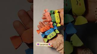 DIY paper gift idea 🍬 gift idea  candy gift  DIY chocolate gift craft giftpaper viral shorts [upl. by Katinka]