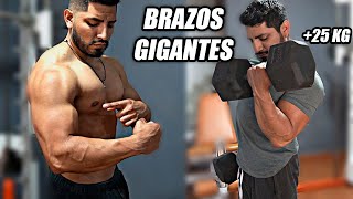 MI ENTRENAMIENTO PARA BRAZOS GIGANTES  Rutina de Antebrazos Bíceps amp Tríceps [upl. by Atla]