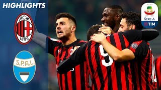 Milan 21 SPAL  Ten Man Milan Get Past Spal at the San Siro  Serie A [upl. by Llered453]